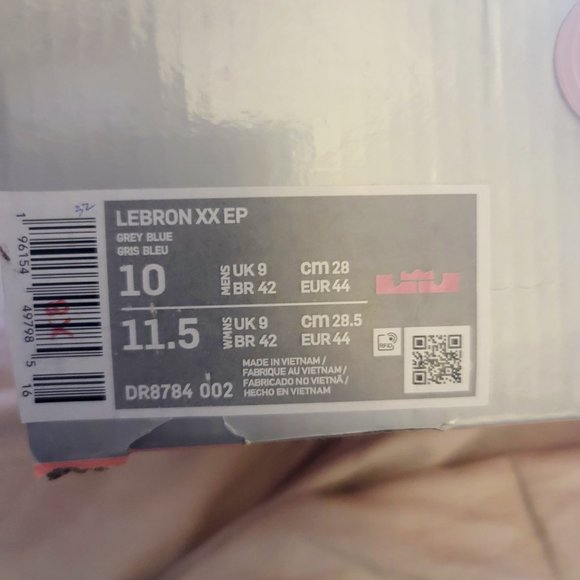 NWT Nike Zoom Lebron NXXT Gen EP (Men's Sz 10) - Picture 10 of 10